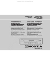 Honda 08A06-MCA-F00 Mode D'emploi