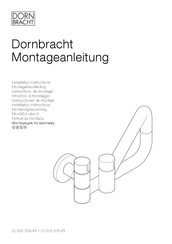 Dornbracht 30 805 809-FF Instructions De Montage