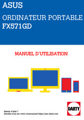 Asus FX571GD Serie Manuel Électronique