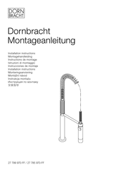 Dornbracht 27 799 970-FF Instructions De Montage