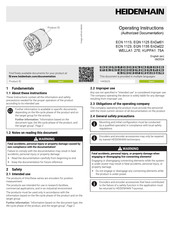 HEIDENHAIN EQN 1125 EnDat01 Manuel D'utilisation