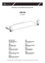 hjh OFFICE VM-KB 802042 Instructions De Montage