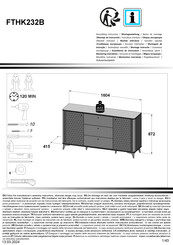 Forte FTHK232B Notice De Montage