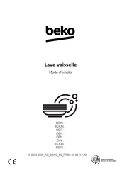 Beko BDIN18441 Mode D'emploi