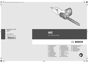 Bosch AKE 35-19 PRO Notice Originale