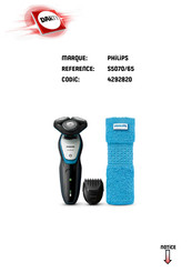 Philips AquaTouch S5070/65 Mode D'emploi