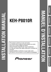 Pioneer KEH-P8010R Manuel D'installation