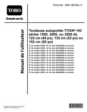 Toro 74451 Manuel De L'utilisateur