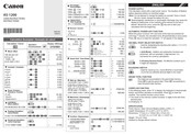 Canon AS-1200 Instructions
