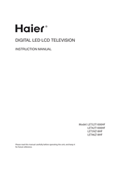 Haier LET42T1000HF Manuel D'instructions