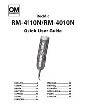 Olympus RecMic RM-4010N Mode D'emploi