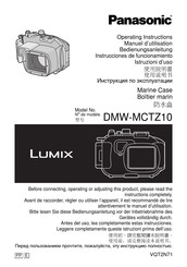 Panasonic Lumix DMW-MCTZ10 Manuel D'utilisation