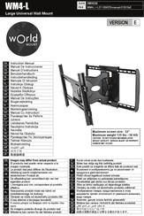 Omnimount WM4-L Manuel D'instructions