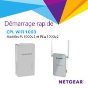 Netgear PLW1000v2 Démarrage Rapide