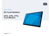 Elo Touch Solutions 2270L Manuel D'utilisation