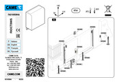 CAME RIOCT8WS Manuel D'utilisation
