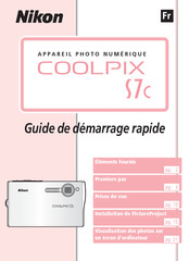 Nikon COOLPIX S7C Guide De Démarrage Rapide