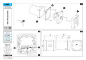 CAME SELC2BDG Manuel D'installation