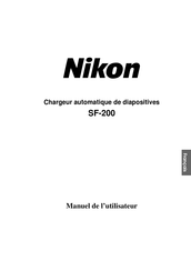 Nikon SF-200 Manuel De L'utilisateur