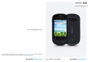 Alcatel one touch 908 Mode D'emploi