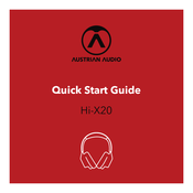 Austrian Audio Hi-X20 Guide De Démarrage Rapide