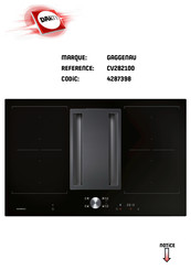 Gaggenau CV282100 Mode D'emploi