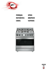 Smeg B8GMXI9 Mode D'emploi