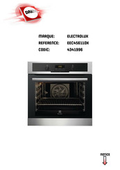 Electrolux EEC45611OX Notice D'utilisation