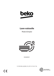 Beko DIN26321 Mode D'emploi