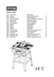 Ryobi ETS-1526AL Mode D'emploi