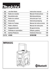 Makita MR002GZ01 Manuel D'instructions