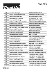 Makita DEADML809 Manuel D'instruction