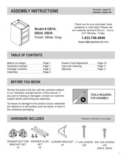 MAGICKWOODS Elements DB30 Instructions D'installation