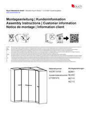 Rauch AG287.0VG0 Notice De Montage