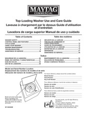 Maytag Commercial MVWP586GW Guide D'utilisation Et D'entretien