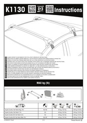 Yakima K1130 Instructions De Montage