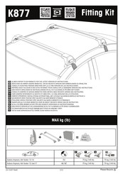 Yakima K877 Instructions De Montage