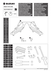 Suzuki 990D0-17K10-CRB Instructions De Montage