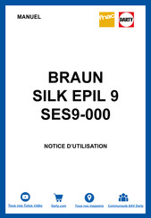 Braun SILK EPIL 9 SES9-000 Notice D'utilisation