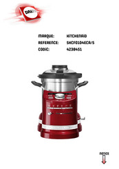 KitchenAid 5KCF0104ECA/5 Mode D'emploi