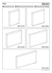 KEUCO Plan 33097 2050 Serie Instructions De Utilisation