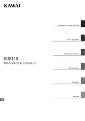 Kawai KDP110 Manuel De L'utilisateur