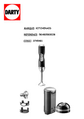 KitchenAid 5KHB3583EOB Mode D'emploi