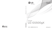 LG GS500gX Mode D'emploi