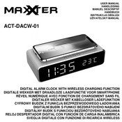 MAXXTER ACT-DACW-01 Manuel