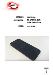 Samsung A5 17 Mode D'emploi