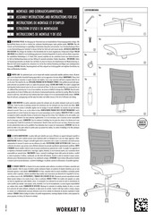 topstar WORKART 10 Instructions De Montage Et D'emploi