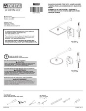 Delta T342701 Instructions D'installation