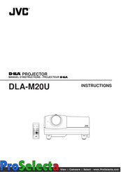 JVC DLA-M20 Manuel D'instructions