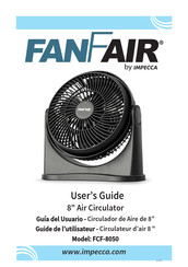 Impecca FanFAir FCF-8050K Guide De L'utilisateur